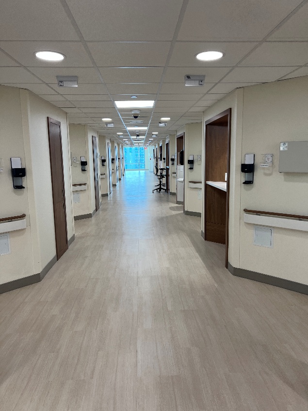 UHealth Tower 12th Floor South Patient Rooms Renovations